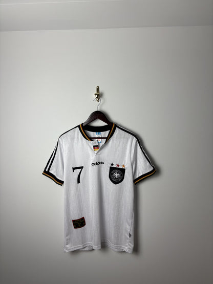 Vintage Andreas Moller #7 Jersey Germany Home Kit adidas Jersey Shirt DFB 1996