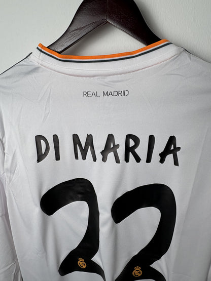 Vintage #22 DI MARIA Real Madrid 2014 Home Jersey