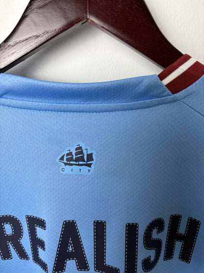 Vintage #10Jack Grealish Manchester City Home Shirt 2023