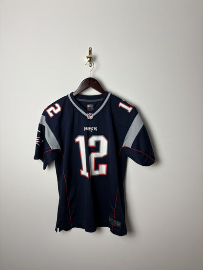 Vintage #12 Tom Brady Super Bowl LIII NFL New England Patriots