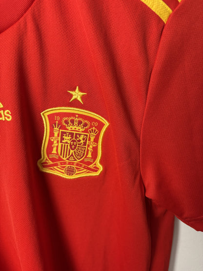 Vintage 2018 Spain Home Soccer Jersey Kit