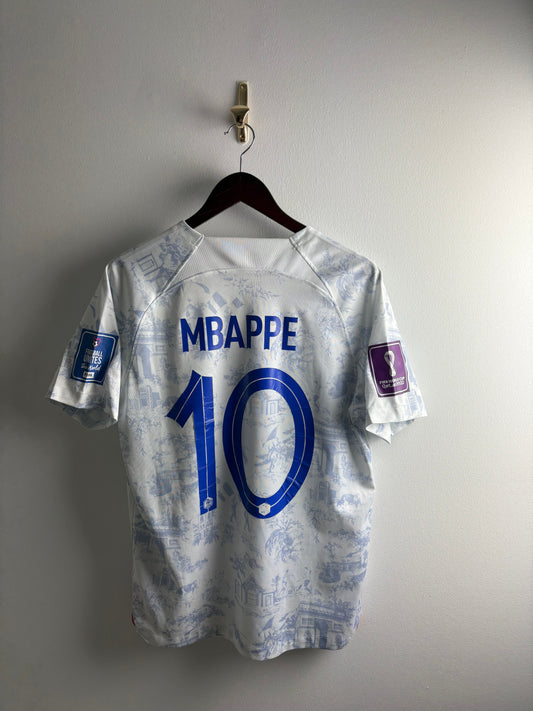 Vintage #10 MBAPPE France National Team 2022/2023 Away Football Jersey