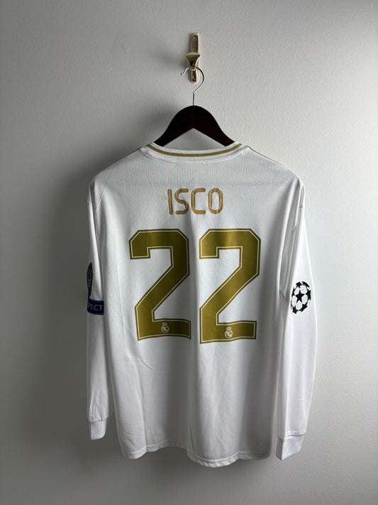 Vintage 22 Isco Real Madrid 19/20 UCL Long Sleeve Jersey