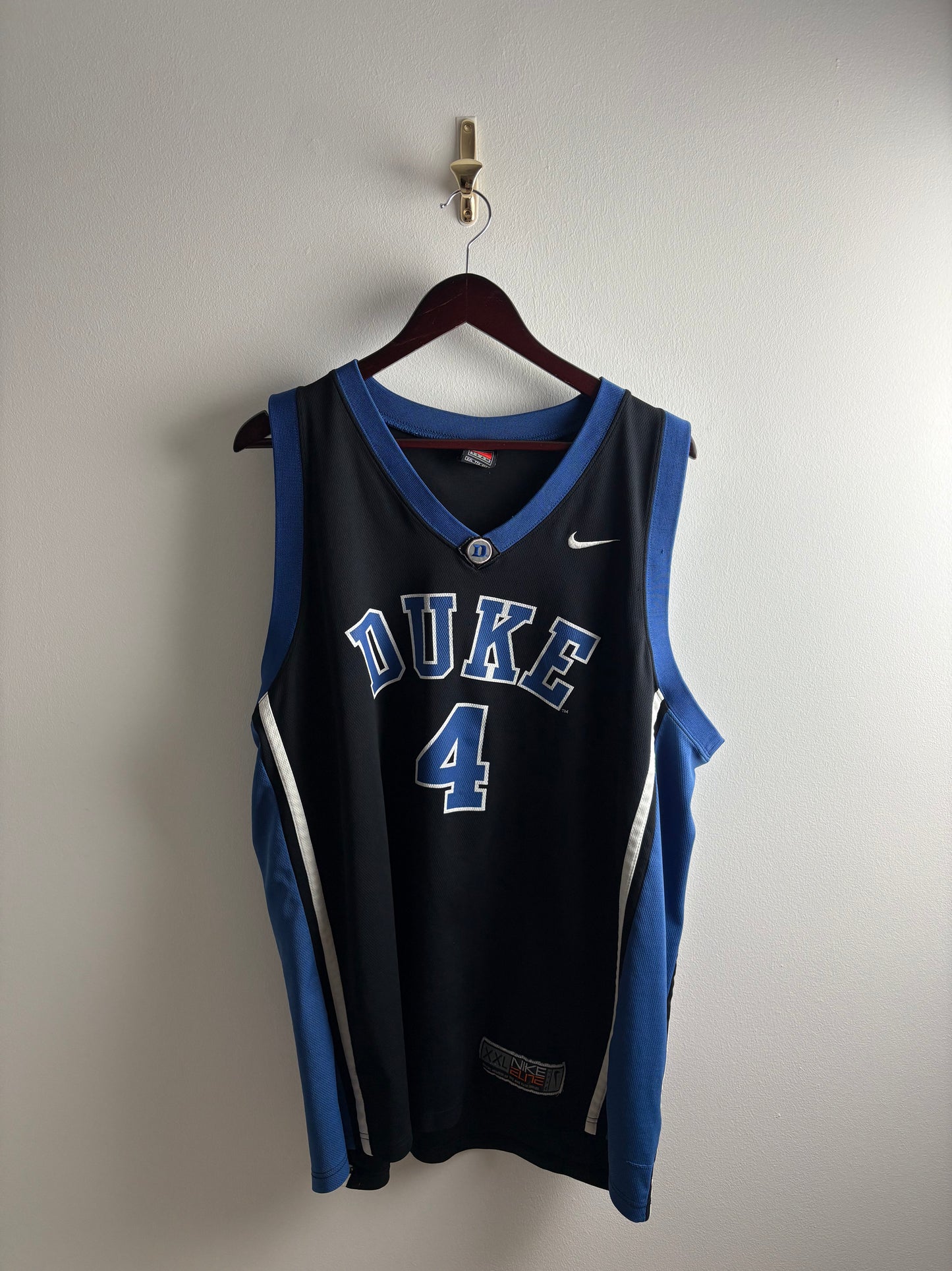 Vintage 2006 Elite JJ Redick Black DUKE Blue Devils #4 NCAA Team JERSEY S