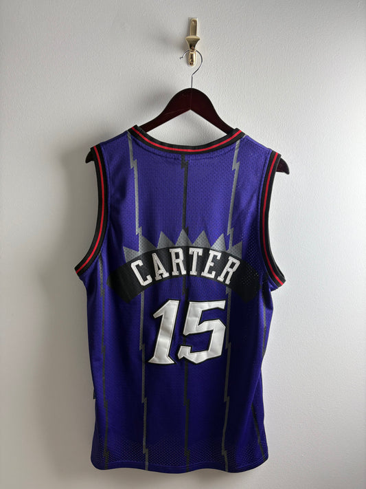 Vintage Men's Vince Carter Purple Toronto Raptors 1998/99 Basketball Jersey