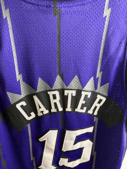 Vintage Men's Vince Carter Purple Toronto Raptors 1998/99 Basketball Jersey