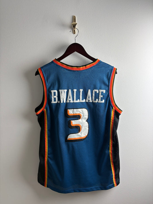 Vintage #3 B.Wallace Detroit Pistons 2022/23 NBA Basketball Jersey