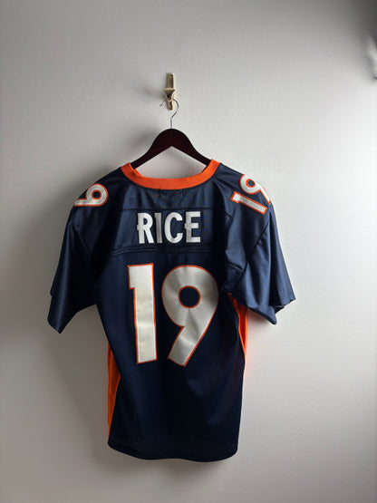 Vintage NFL EQUIPMENT DENVER BRONCOS JERRY RICE JERSEY