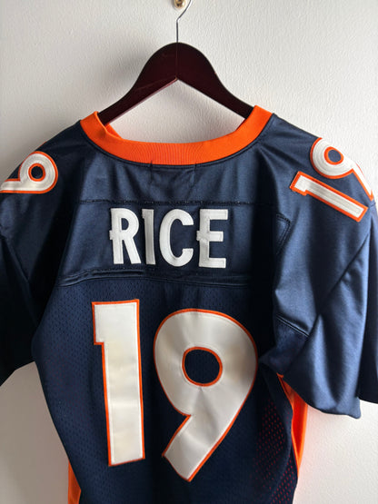 Vintage NFL EQUIPMENT DENVER BRONCOS JERRY RICE JERSEY