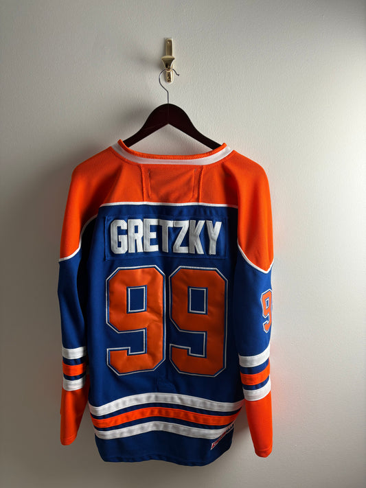 Vintage #99 Wayne Gretzky OILERS Hockey Jersey CCM