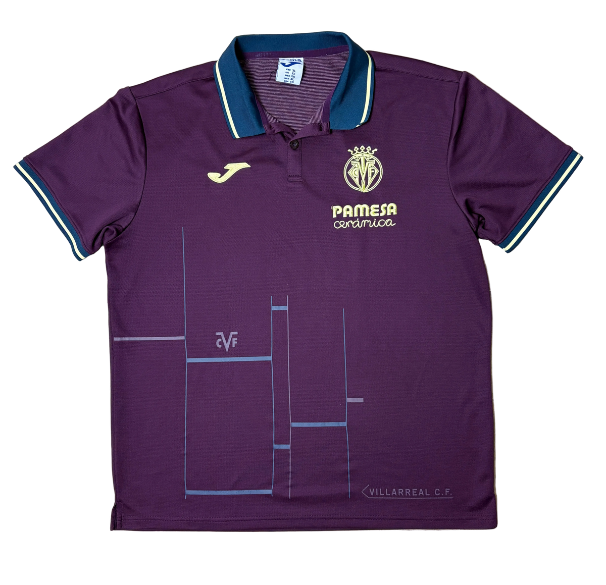 Authentic Joma Villarreal CF 2024-25 Pre Match Football