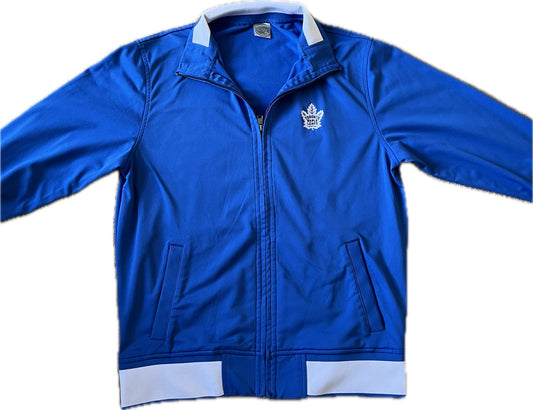 Vintage Toronto Maple Leafs Tracksuit Top Blue Men‰۪s M