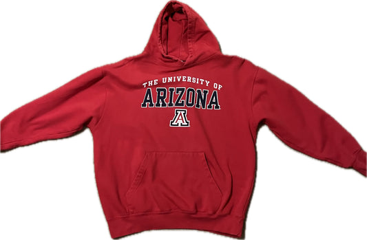 Vintage Arizona State University Hoodie Red Mens L