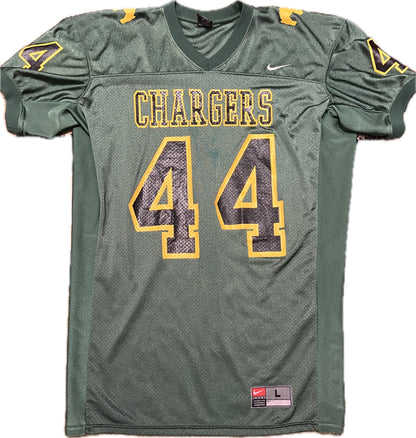 Vintage Nike Chargers Football Jersey Green Men‰۪s L