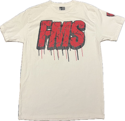 Vintage 00s Y2K BNWT Famous Stars & Straps Dead-stock Graphic White T-Shirt Men‰۪s XL