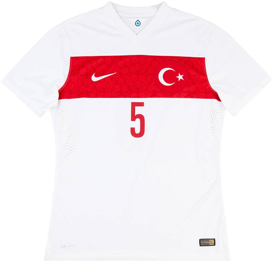 Authentic Çalhanoğlu #5 Turkey 2014-15 Football