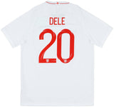 Authentic Dele #20 2018-19 England Home