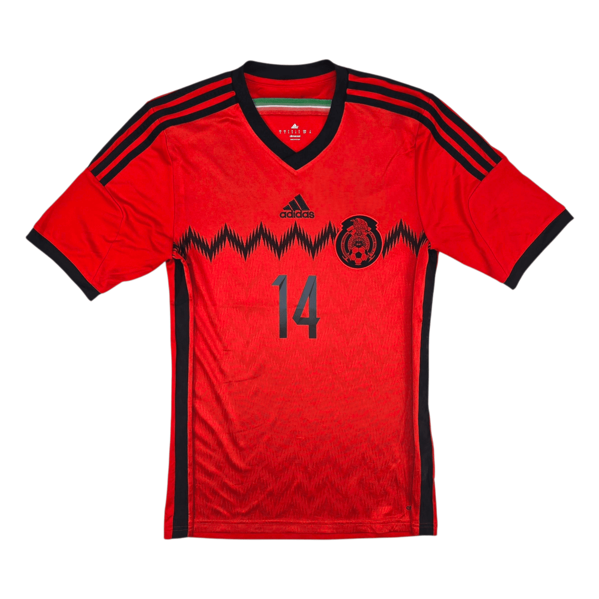 Authentic #14 Chicharito Mexico 2013-14 Away Football