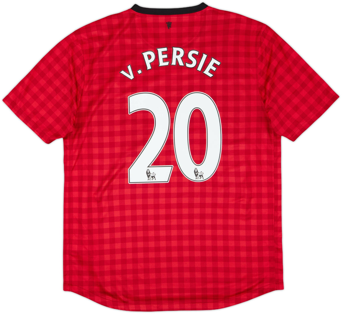 Authentic v.Persie #20 2012-13 Manchester United Home Football