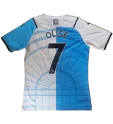 Authentic #7 Olise Crystal Palace 2021/22 Third Football