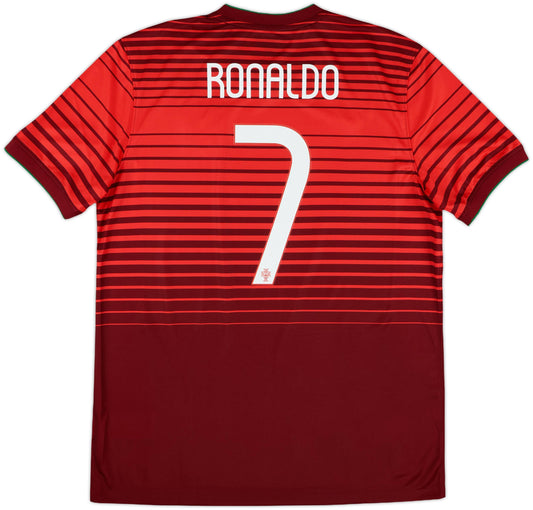 Authentic Ronaldo #7 Portugal 2014-15 Home Football