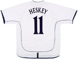 Authentic Heskey #11 England 2001-02 Home Football