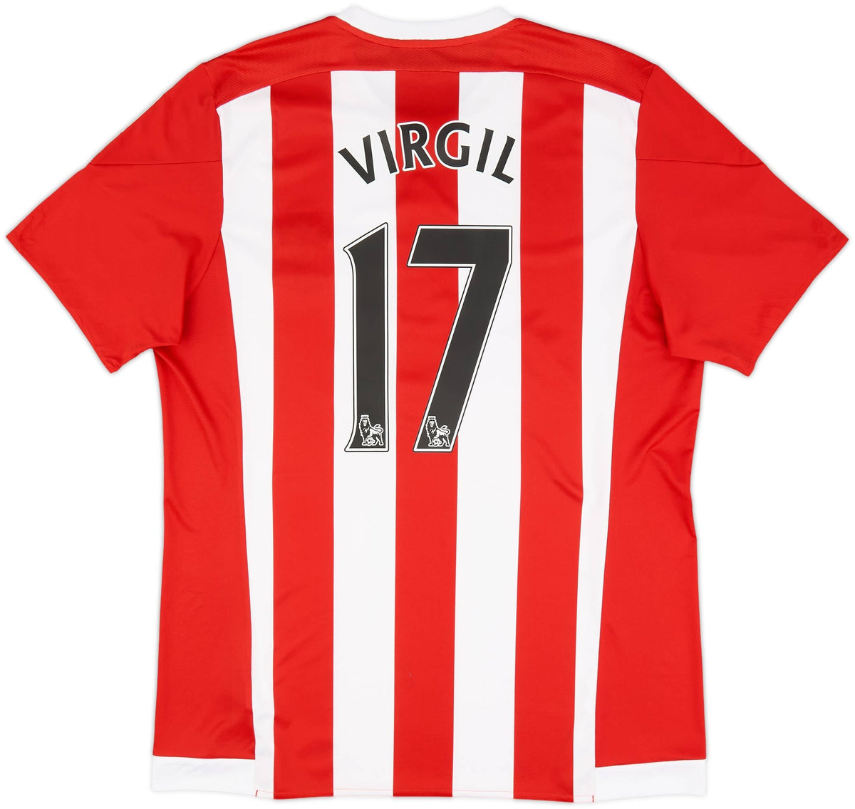 Authentic Virgil #17 Southampton FC 2015/16 Home Football