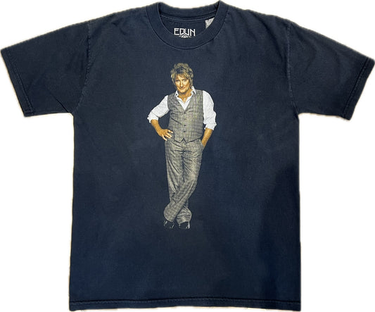 Vintage Rod Stewart 2007 Rockin‰۪ In The Round Concert T-Shirt Men‰۪s L