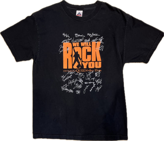 Vintage We Will Rock You The Musical Queen T-Shirt Black Men‰۪s L