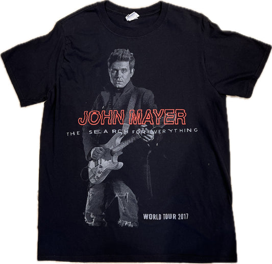Vintage John Mayer 2017 World Tour T-Shirt Men‰۪s L