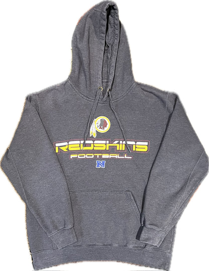 Vintage Redskins NFL Football Hoodie Grey/Yellow Men‰۪s M