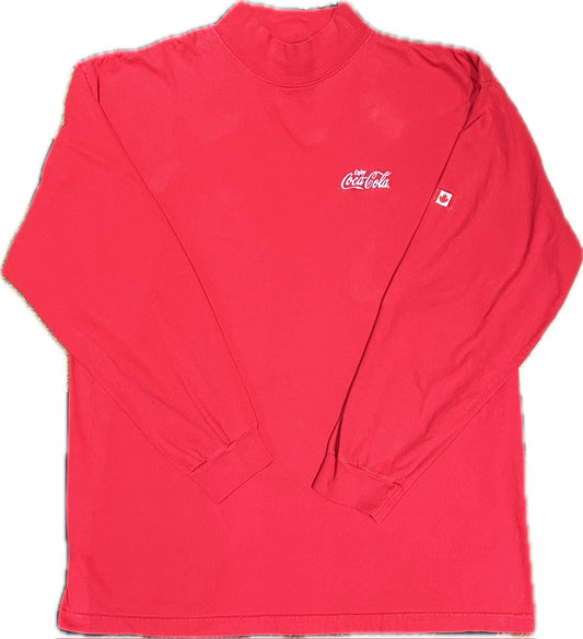 Vintage Coca-Cola Canada Long Sleeve Red Men‰۪s XL