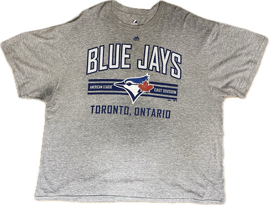Vintage Toronto Blue Jays T-Shirt Grey Men‰۪s 2XL