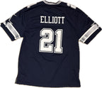 Authentique maillot Elliot #21 Dallas Cowboys NFL