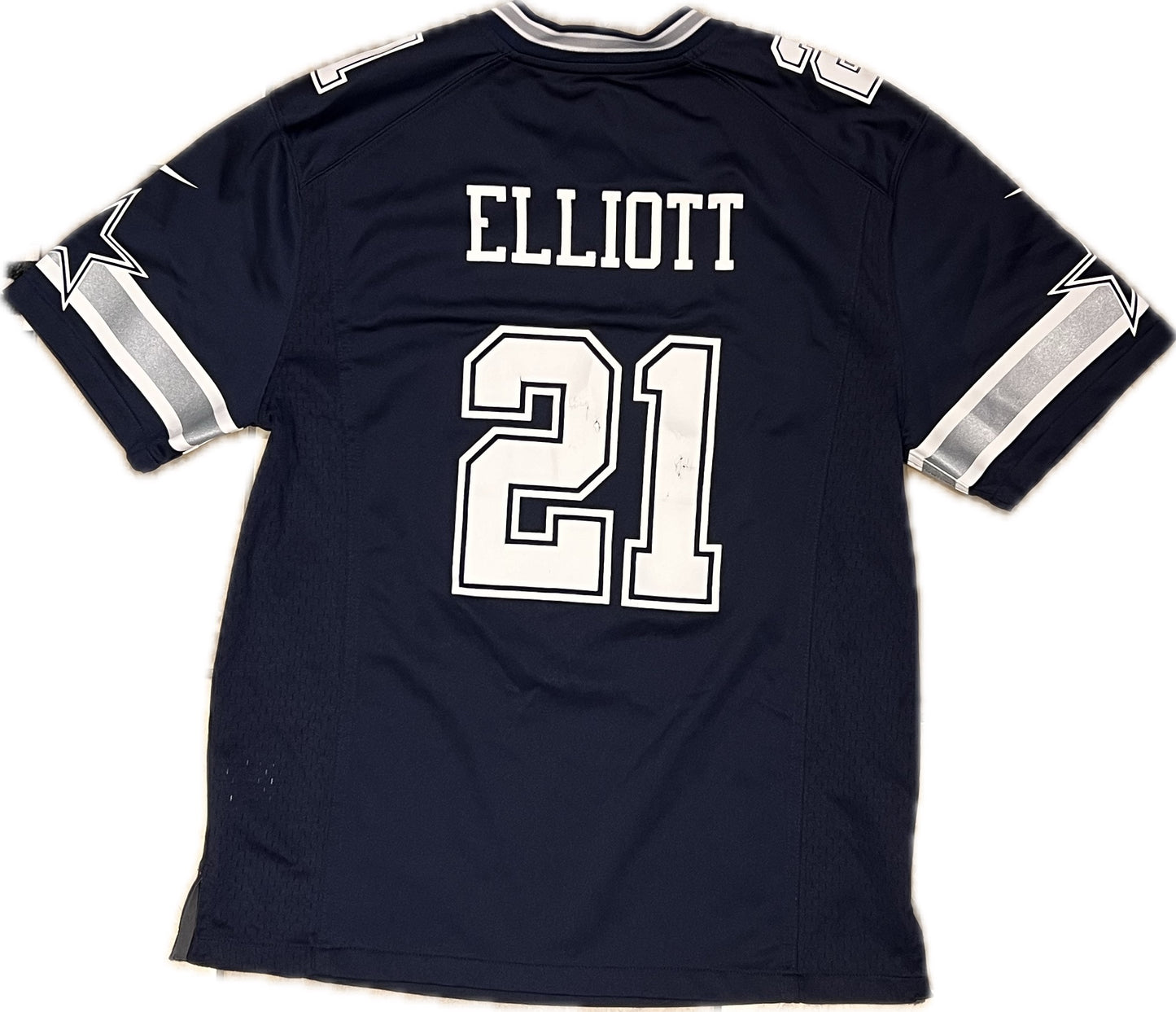 Vintage Ezekiel Elliot Dallas Cowboys Football NFL Jersey Youth L