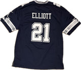 Authentic Elliot #21 Dallas Cowboys NFL