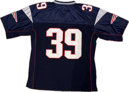 Vintage New England Patriots #39 Football NFL Jersey