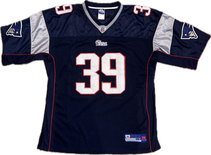 Vintage New England Patriots #39 Football NFL Jersey