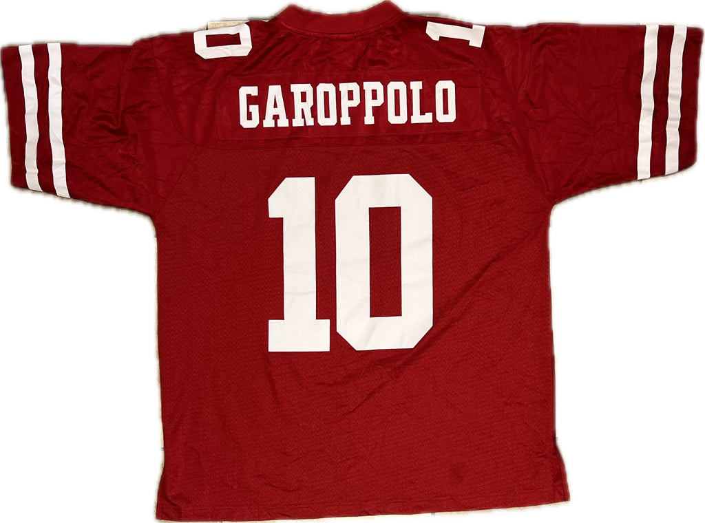 Vintage Jimmy Garoppolo Francisco 49ers Rouge Homme L