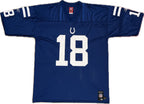 Authentique maillot Manning #18 des Colts d'Indianapolis NFL