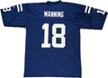 Authentique maillot Manning #18 des Colts d'Indianapolis NFL