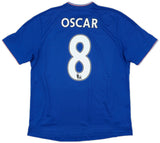 Authentic Oscar #8 Chelsea 2015-16 Home Football
