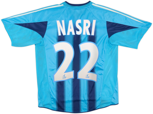Authentic Nasri #22 Marseille 2004/05 Away Football