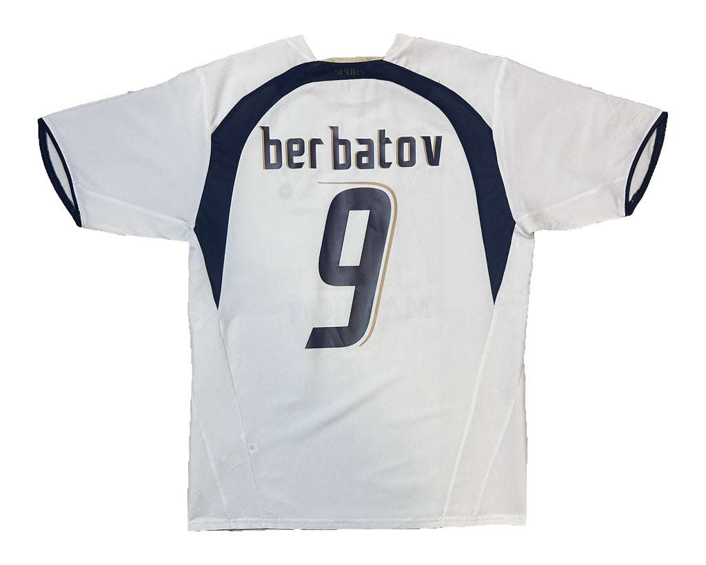 Berbatov Tottenham 2006-07 home shirt back