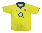 Arsenal 2003-04 away shirt front