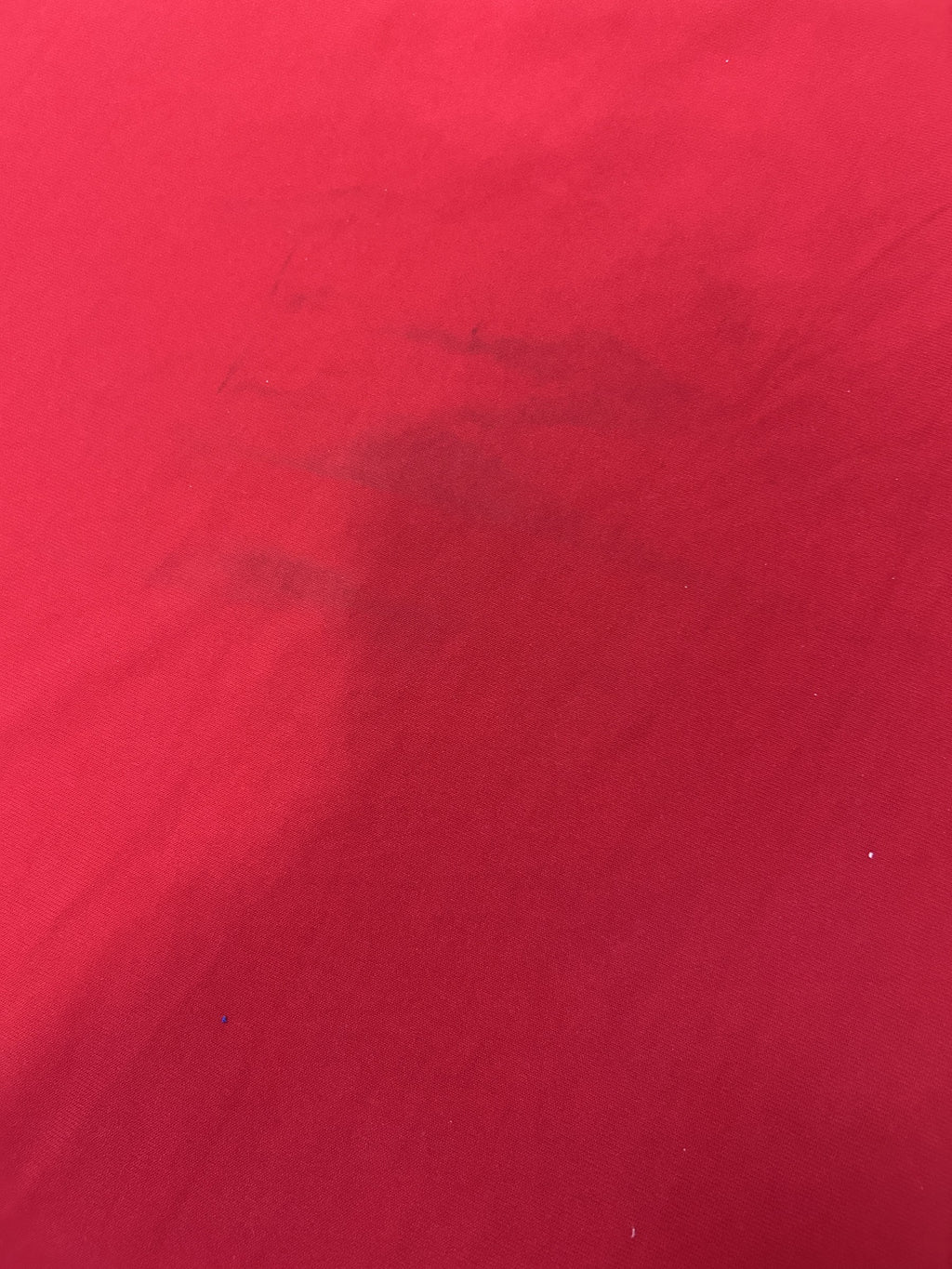 Fabric mark close-up