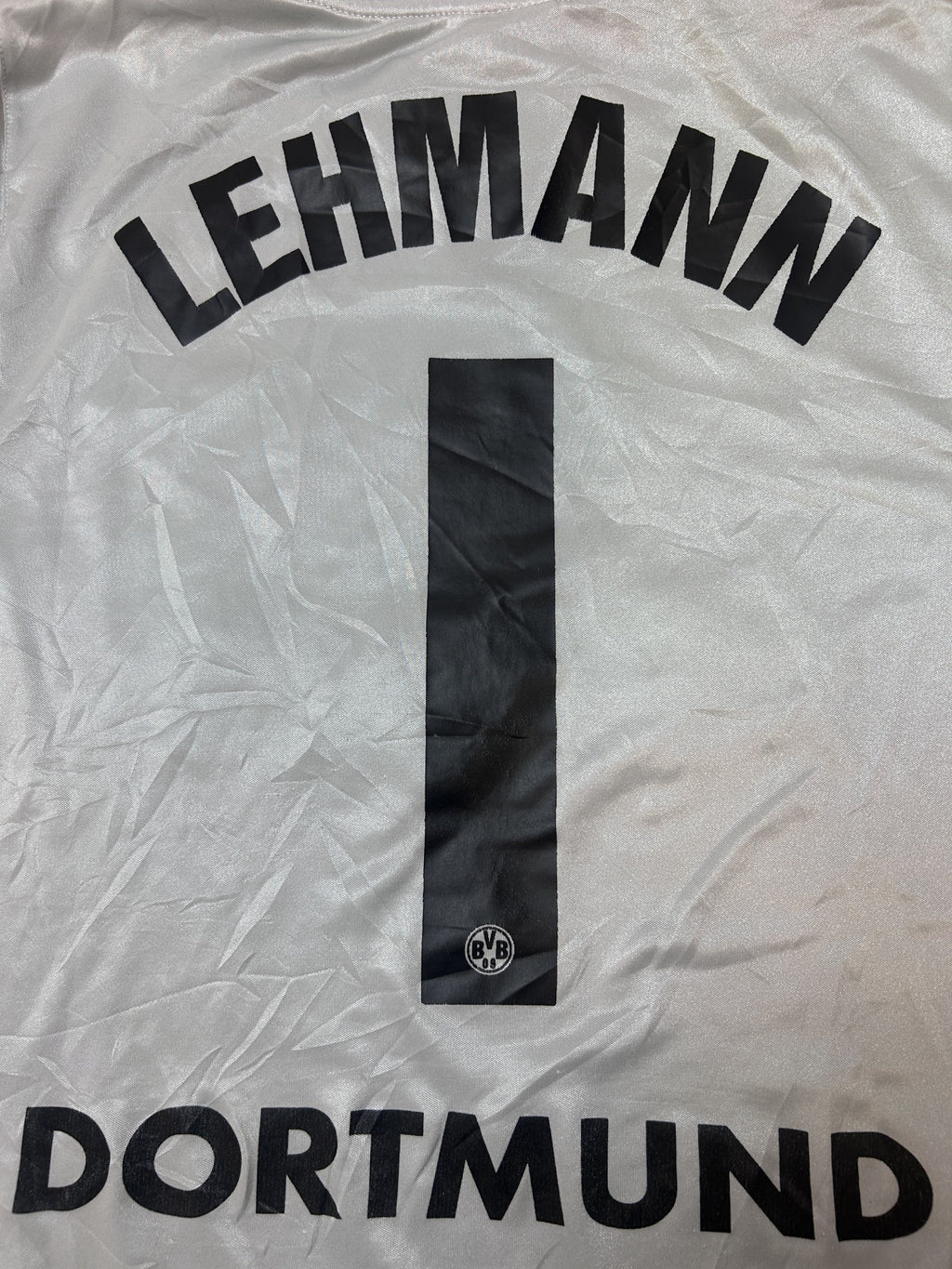 LEHMANN 1 DORTMUND name and number close-up