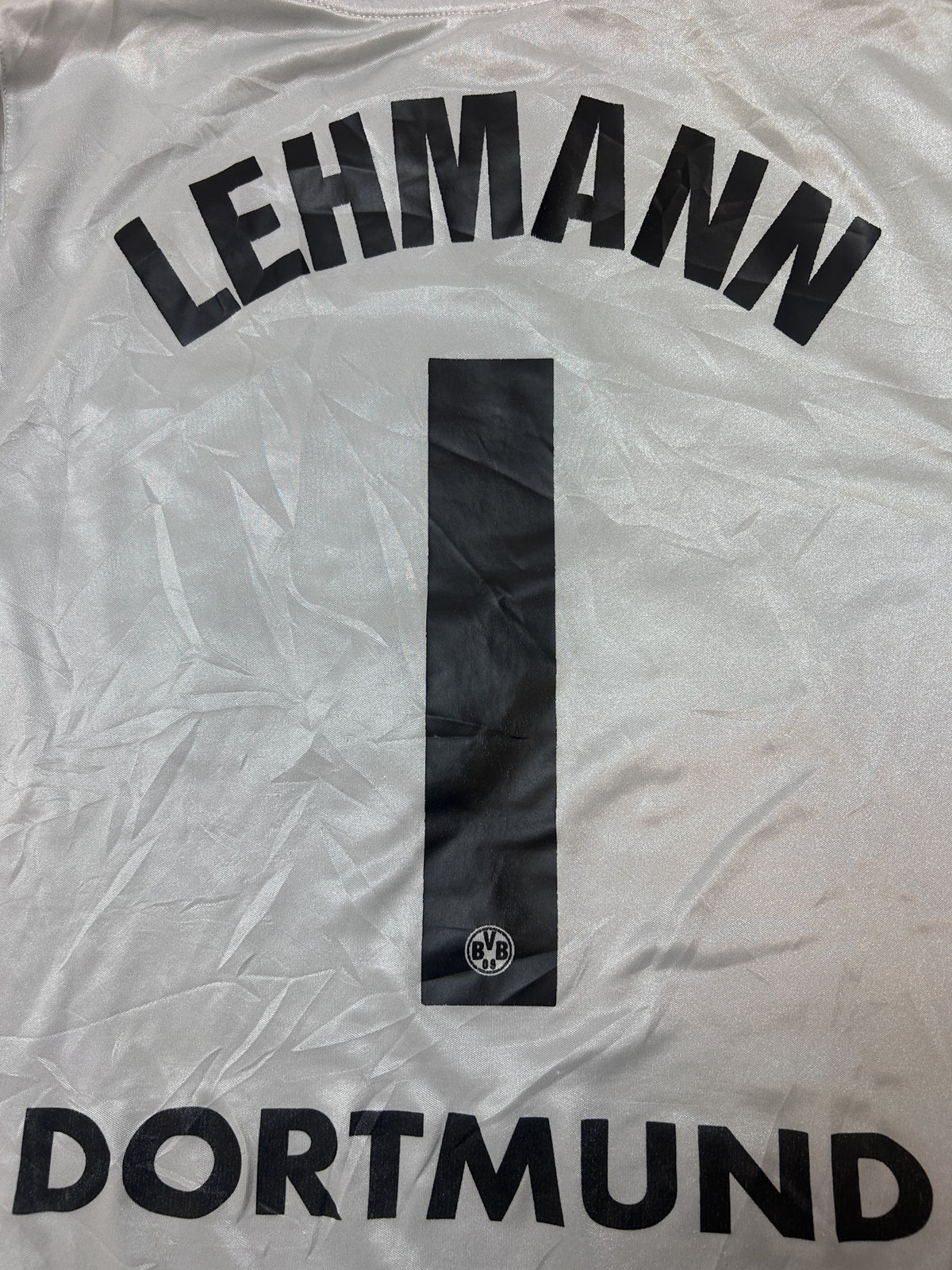 LEHMANN 1 DORTMUND name and number close-up