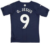 Authentic G. Jesus #9 Manchester City 2021-22 Third Football